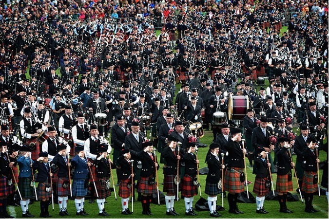 Live Streaming: World Pipe Band Championships 2013