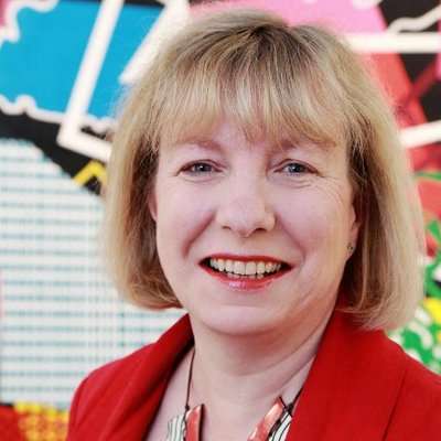 Louise Mitchell CBE, headshot, former branded content creation client of Inner Ear's when she was director of UNESCO City of Music.