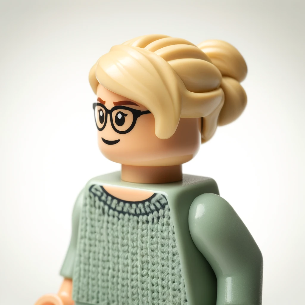 Inner Ear's Anny Deery as a Lego figure