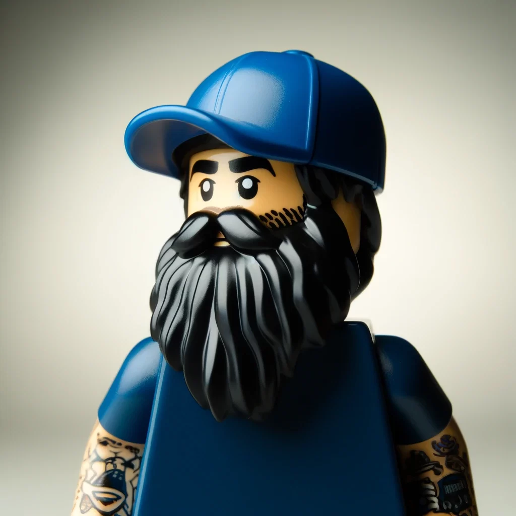 Lego Benny from Inner Ear