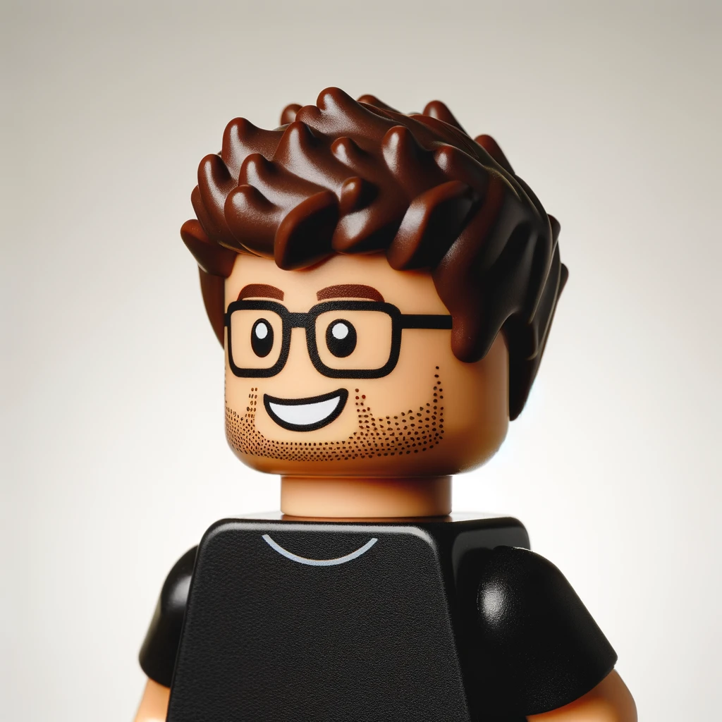 Inner Ear's Findlay Jamieson as a Lego figure