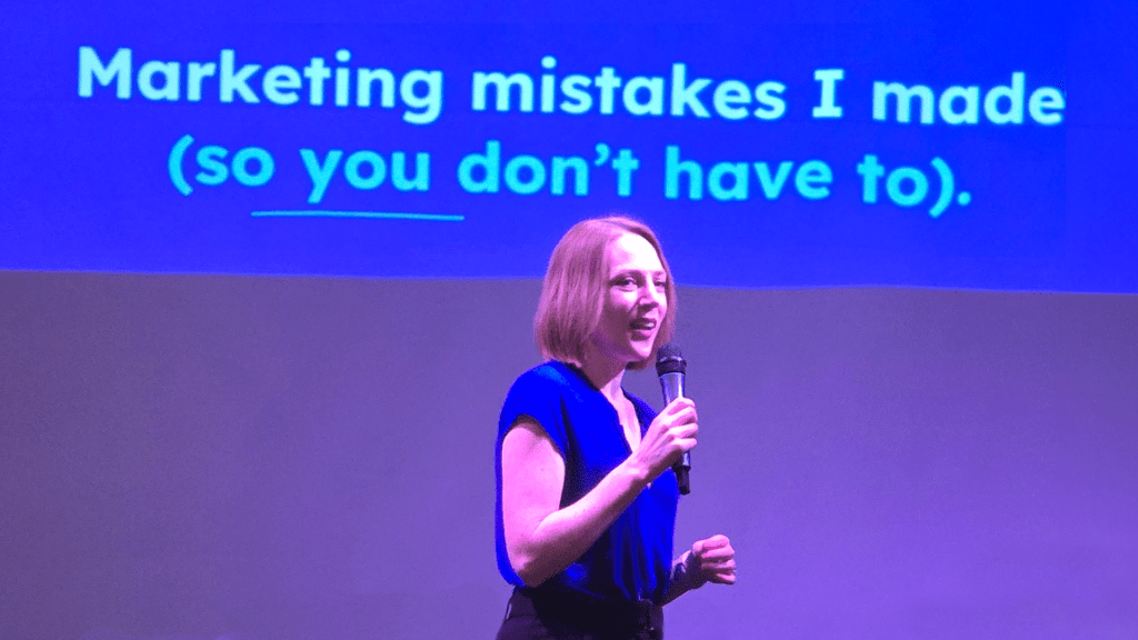 Adventures In Marketing 2025 — Erica Robinson speaking
