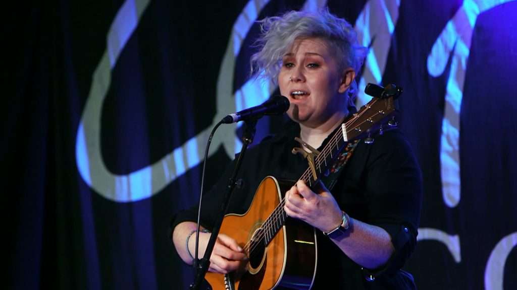 Grainne Hunt, Irish Singer, filmed by Inner Ear as part of the Culture Ireland Showcase Scotland 2025 presentation — capturing live performances for audience engagement and increasing international trade